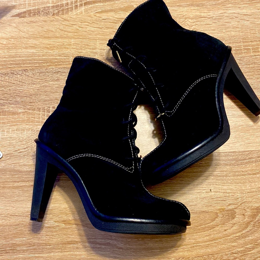Michael Kors platform booties